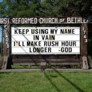 How Churches Get Your Attention