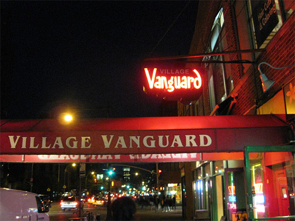 A popular Village jazz venue
